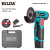 HILDA 12V 3-Inch Mini Brushless Lithium Angle Grinder for Household Use