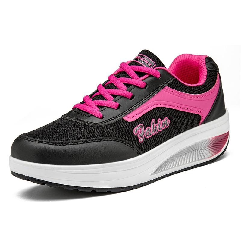 

2023 Women s Rocking Sneakers: Breathable Mesh, Thick Sole Platform, Casual & Running Shoes. 39