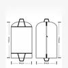 5pcs Black Garment Storage Bags Non Woven Dust Cover with Carry Handles for Suits Coats Formalwear and Bridal Dresses