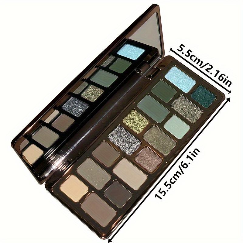Palette Ombretti 16 Colori Finiture Opache e Perlescenti Vivaci con Effetto Flash Esplosivo Stili Retrò Trucco Occhi