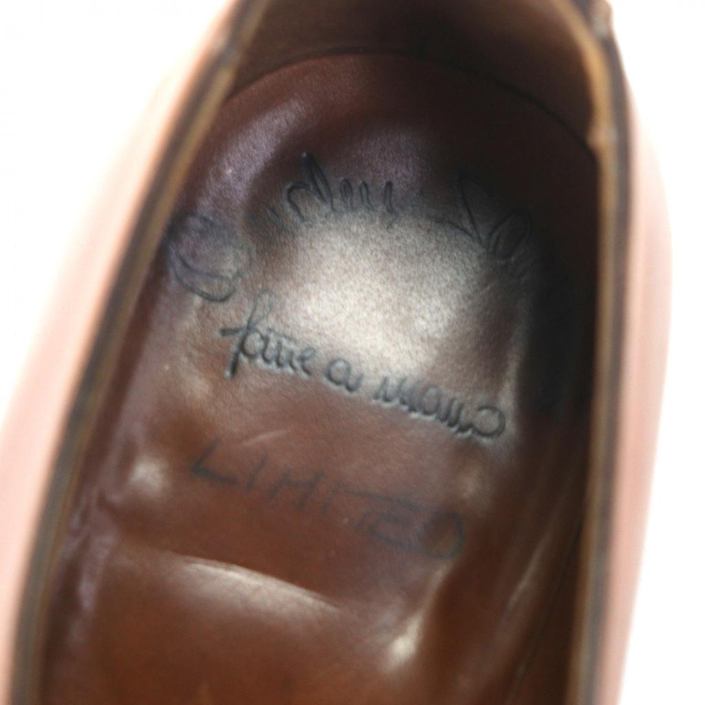 Great Santoni Leather shoes Limited edition Brown leather mens 7.5 Used