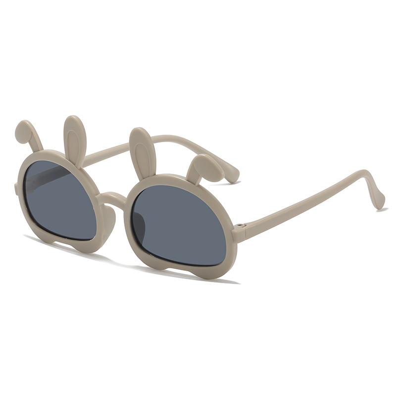 New Fashion Bunny Children's Sunglasses Cute Baby Men's and Women's Cartoon Sunglasses Street Shooting Dance Glasses