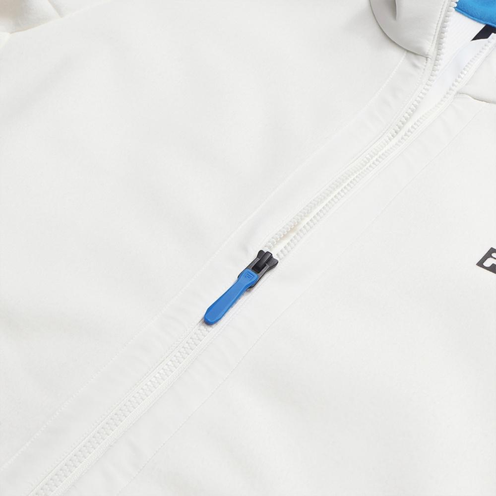 FILA Explore Fashion Simple Classic Sports Casual Fleece Warm Comfortable Versatile Knitted Jacket Men jackets Snow-White A11M617506FWT