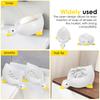 2 Pcs Ceramic Soap Dish Duck/Cat Shape Soap Dish Holder with Self Draining Design Cute Ceramic Soap Tray for Bathroom Kitchen