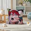 Manga GGokurakugai Pillow Case Silky Elegant Comfort Sofa Bed Invisible Zipper