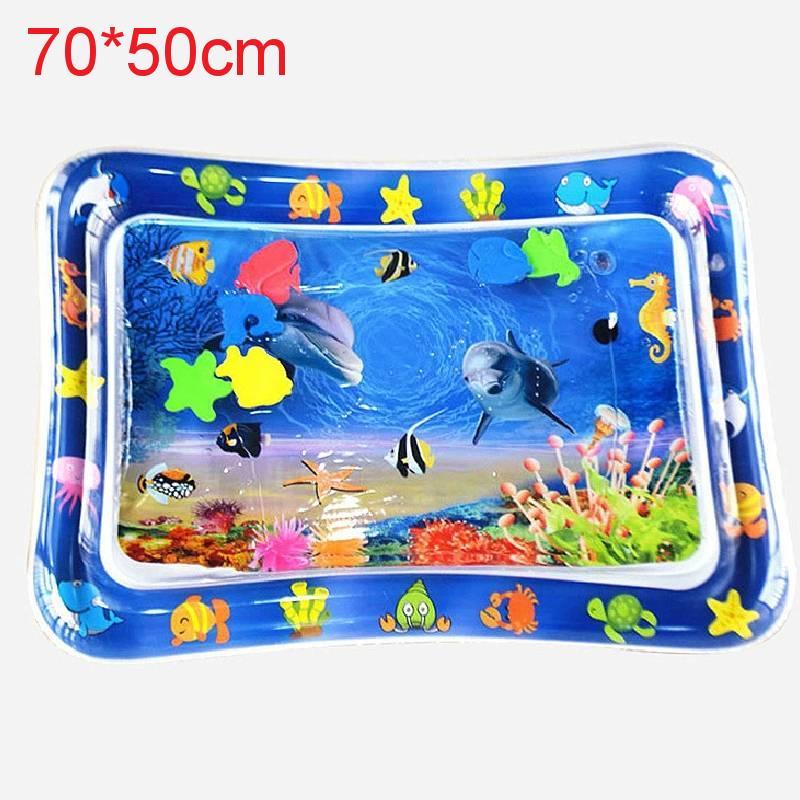 Inflatable Baby Water Play Mat With Refillable Pvc For Crawling Development And Baby Gift