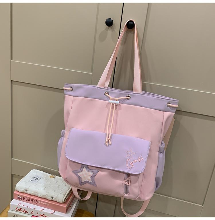 

Рюкзак большой вместимости для учеников начальной школы, учеников средней школы, повседневный рюкзак для старшеклассников, наплечная сумка, сумка для репетиторства