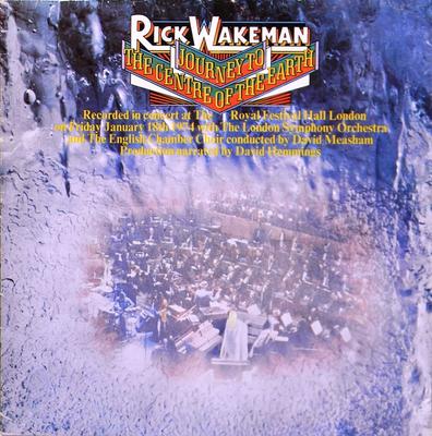 LP Record RICK WAKEMAN  Journey To The Centre Of The Earth AMLH63621 AM Records 1974 UK Dance  Electronica Used