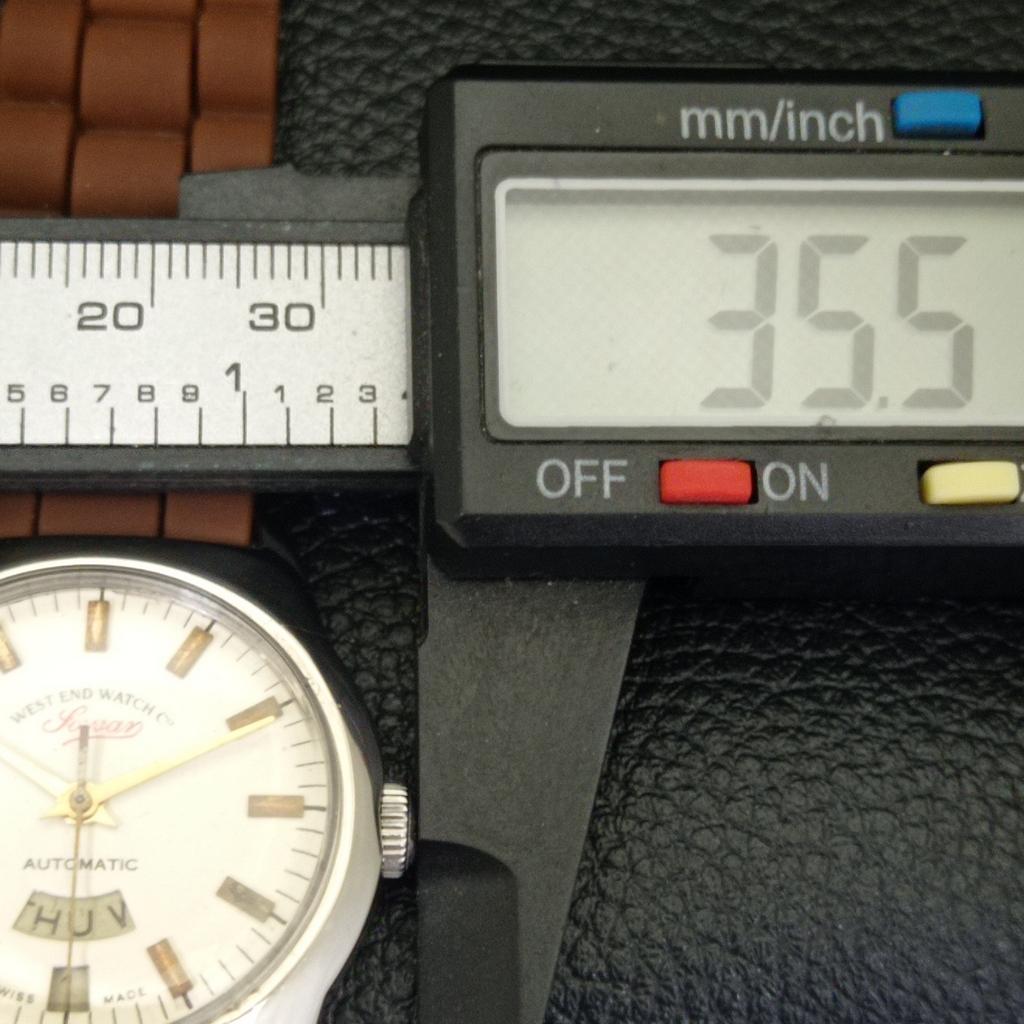 VINTAGE WEST END WATCH CO SOWAR PRIMA AUTOMATIK SCHWEIZER HERRENUHR a700148-5