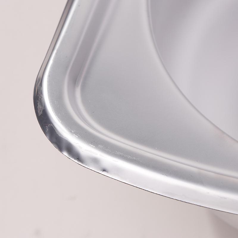 Rv Kitchen Sink Stainless Bathroom Basins Camper Vegetable Corner Motorhome Bar Steel Small Single Bowl Drop Tub