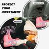 Kick Guard, 2-piece Set, Minnie Mouse Seat Back Pocket, Car Storage Pocket, Rear Seat