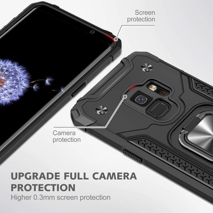 Coque téléphone - DASFOND - B08MPP6B4Q - Antichoc - Support rotatif 360° - Protection renforcée