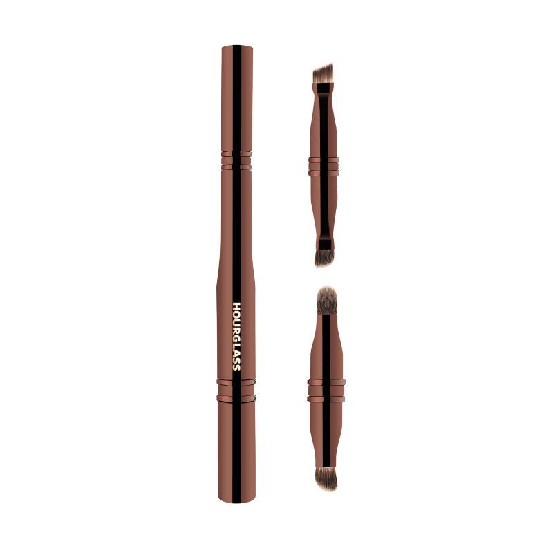 HOURGLASS Complete Makeup Brush Set: Powder, Blush, Foundation, Eyeshadow, Concealer, Lip Brushes.