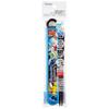 Skater Children's Chopsticks and Case Set 16.5cm Bento Box Style Antibacterial Easy-Open Slide Boys Pokémon 24 ABS2AMAG-A