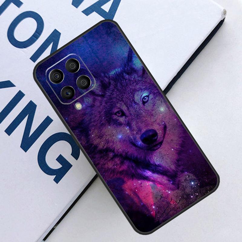 

Животное Волк Галактика Для Samsung Galaxy M14 M34 M54 M31 M13 M33 M12 M32 M52 M11 M21 M35 M53 M55 M15 M06 M16 Чехол Samsung M13 4G