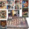 Hot Blooded Battle Anime HD Painting Collection Card Bricks Portable Practical Creative Metal Card Birthday Gifts