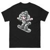 Poodle Dog Snowboarding Fun Snowboarder T-Shirt