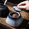 Ceramic Seasoning Jar with Lid, Spice Jar with Spoon, Salt and Pepper, Sugar Jar, Spice Storage Box, Kitchen Storage Container
