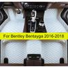 Car Floor Mats For Bentley Bentayga Five Seats 2016 2017 2018  Auto Foot Pads Automobile Carpet Cover Interior Accessories