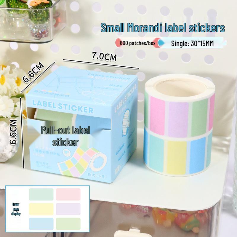 Morandi Adhesive Sticky Note Index Markers for Students