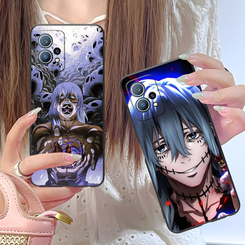 JJK Mahito Phone Case for Huawei P60 P50 P40 P30 P20 P10 P9 P8 Pro Lite Plus Soft TPU Shockproof Cover