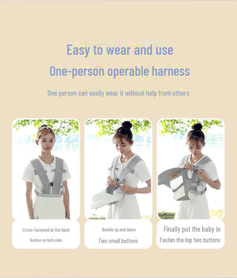Multifunctional Newborn Baby Carrier for Comfortable Front Holding
