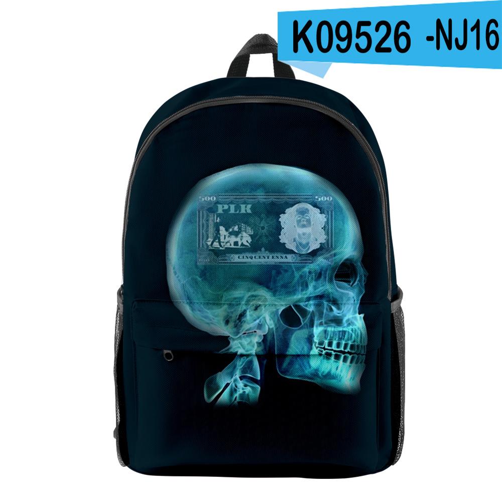 Klassieke Populaire PLK Leerling Schooltassen Notitieboek Rugzakken 3D Print Oxford Waterdicht Jongens/Meisjes Reistassen