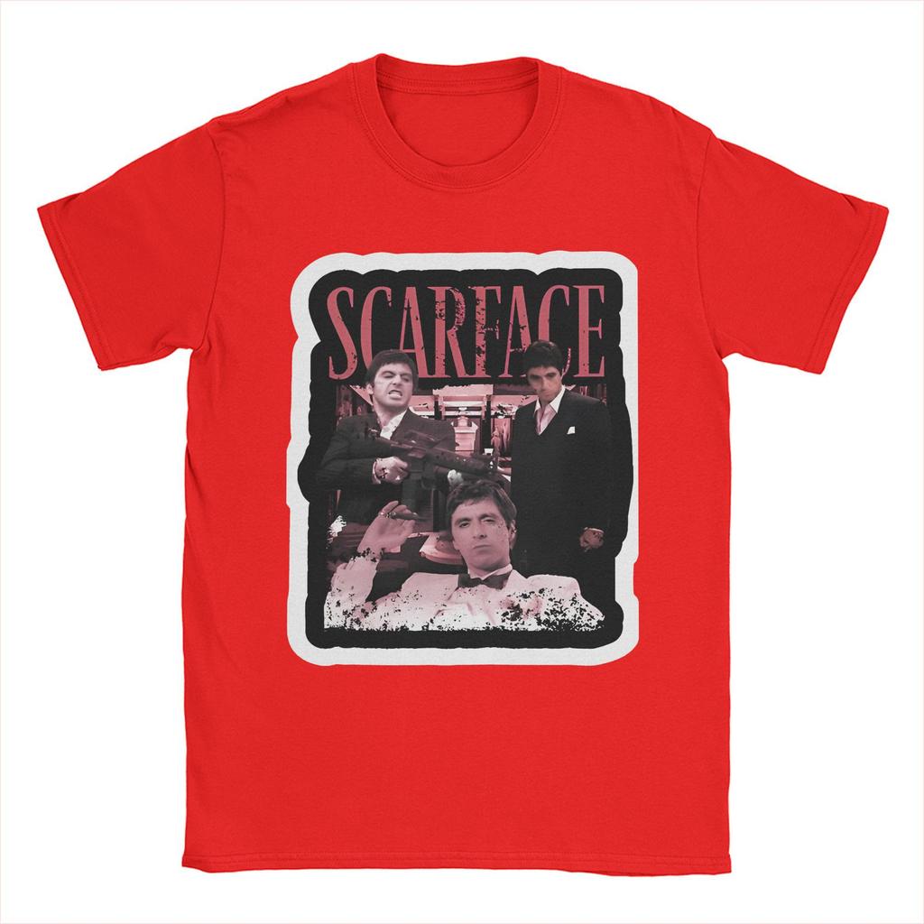Mens Womens Scarface T Shirt Cotton Print T-Shirt  Clothing Outfits