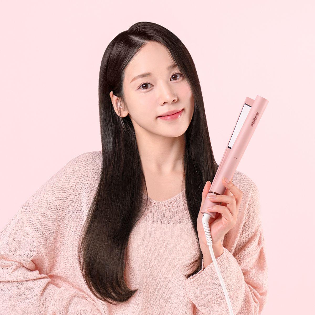 Hair Straightener Iron Pink ST520K