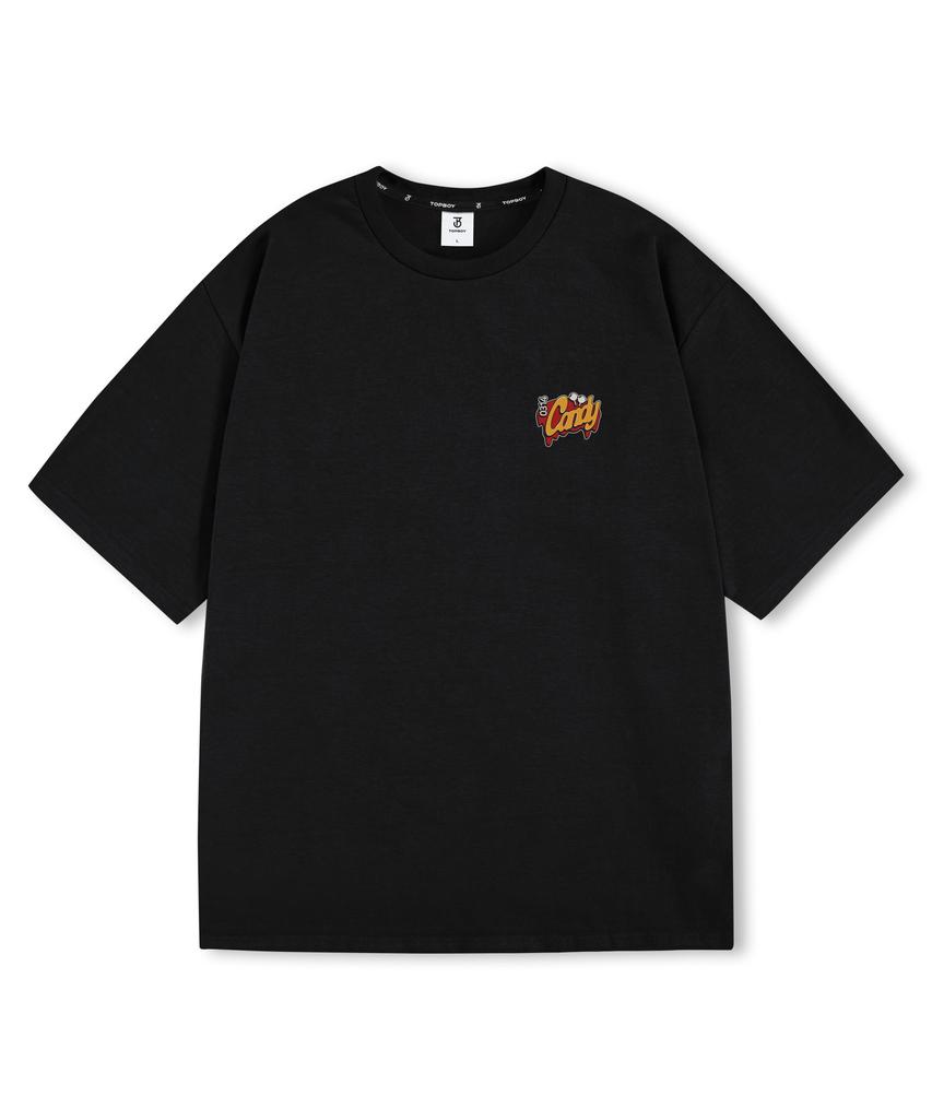 TOPBOY Melt Pop Oversized Short Sleeve T-Shirt (Type A)