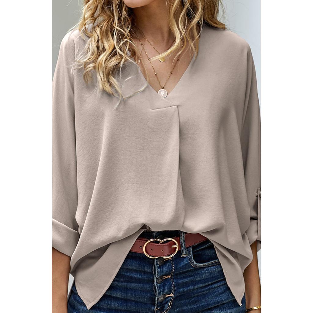 Solid Casual Loose Blouses For Women Fashion Autumn Vintage Women's Oversized Shirts And Blouses Elegant Youth Female Tops Plus Size