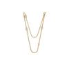 Elegant Fashionable Personality Alloy Necklace Women Necklace Gold N2015WOMMTD300