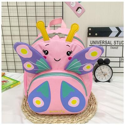 3D Butterfly Children's Bags New Oxford Cute School Bag Lightweight Large Capacity Toddler Backpack