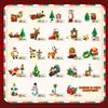 Christmas Small ParticleDiy Assembly Christmas Gift Building Block BlindBox