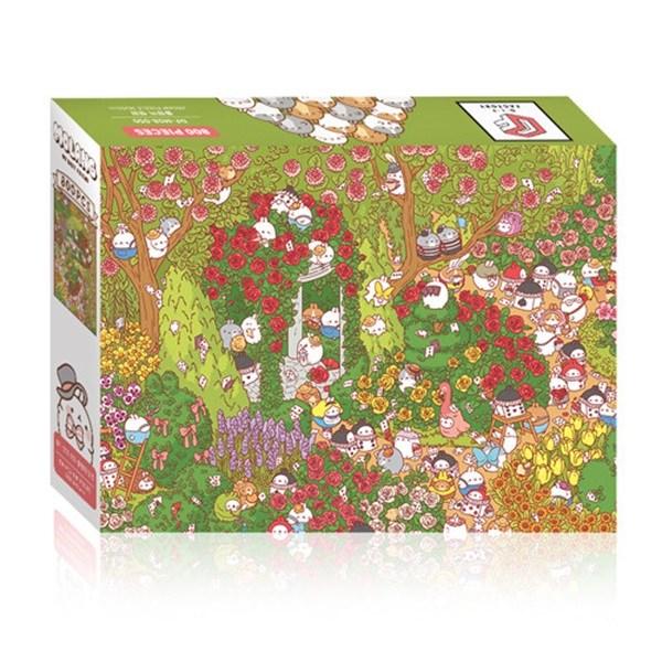 

[Игрушки и головоломки] Пазл с персонажами Molang Garden (DF-M08-050), Книга