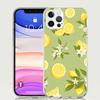 Summer Fruits Lemon Phone Case For iPhone 17 Air 16 15 Plus 11 14 Pro Max 13 Mini 12 7 8 + SE Pattern Art Customized Cover 17 Ai