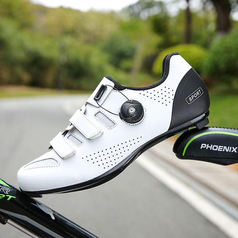 Unisex Road Mountain Bike Cycling Shoes With Cleat Lock System Anti-Slip Sole Supportive Fit