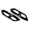 Black Rear Exhaust Muffler Tail Pipe Cover Trim For 2016-19 VW Passat Variant B8