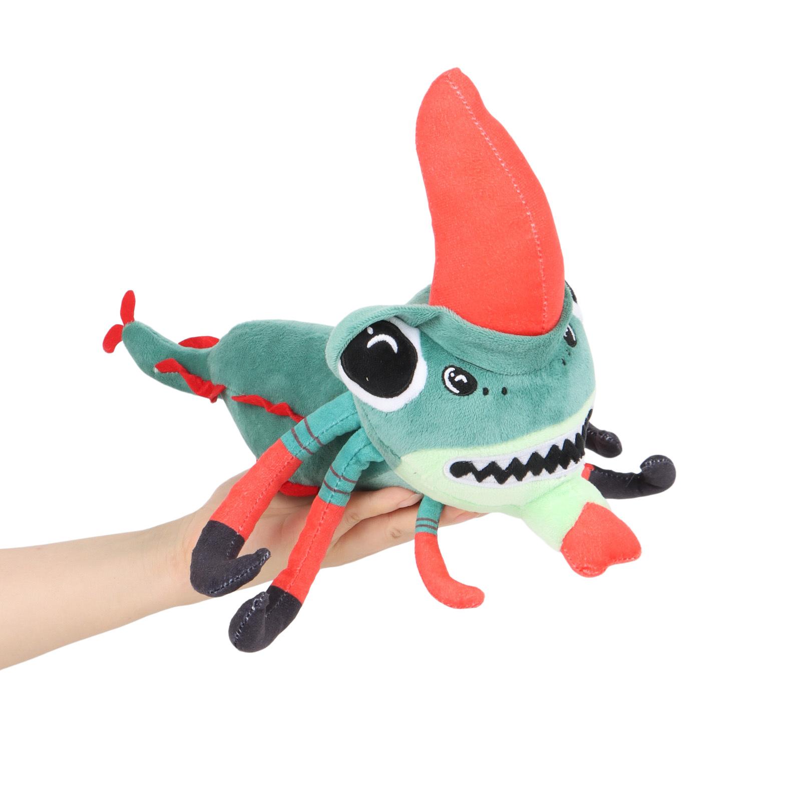 Subnautica 2 Peeper Plüschtier Meereskreatur Weiche Kuscheltierpuppe Spiel-Merchandise Niedliche Sammlerstück-Dekoration Geschenk für Spielefans blue