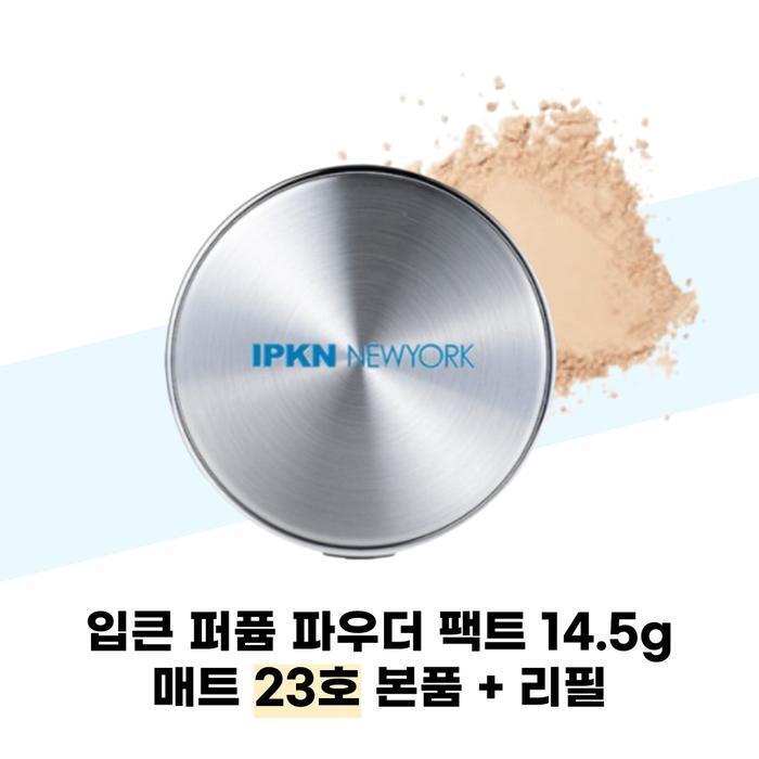 IPKN Perfume Powder Pact 14.5g Matte No. 23 (Main Product + Refill) (37683457)