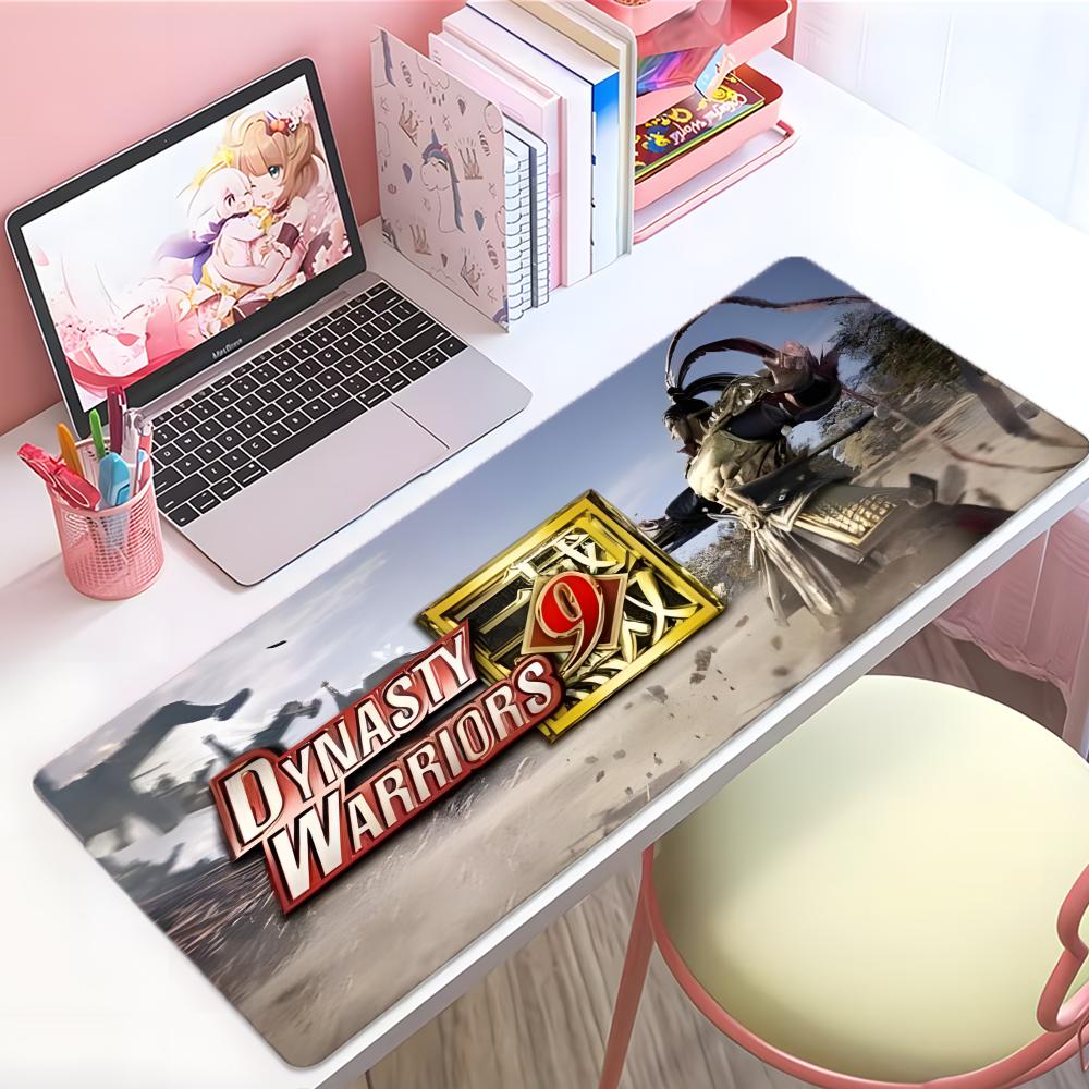 Cool Fighting Game Ddynasty Warriors Mouse Pad Large Thick Desk Pad Stitched Edges Gaming Mouse Mat For Pc
