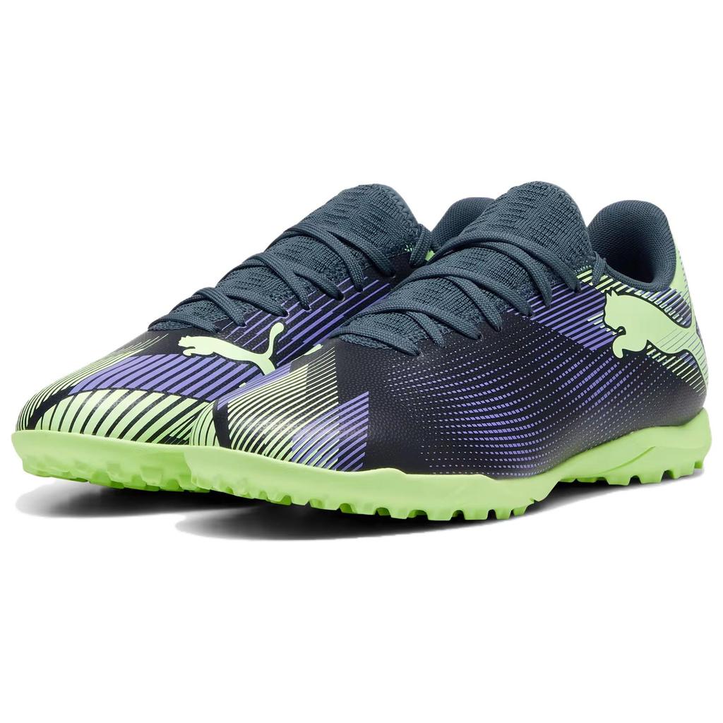 Puma Future Play 7 TF Lights Out Pack Men Sneakers Black Grey-Skies Elektro-Purple 107943-03