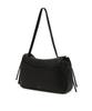 Athe Vanessabruno [Demain] Black Leather Deman Shoulder Bag L Aaba6F285Bk