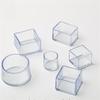 Legs Dining-Table Chair PC Transparent Thickened Mats for Table and Chair Non-Slip Wear-Resistant Porcelain Floor Scratch Foot Cover Foot Cover Stool