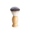 Men's Wooden Beard Grooming Brush - Solid Wood Shaving & Cleaning Tool