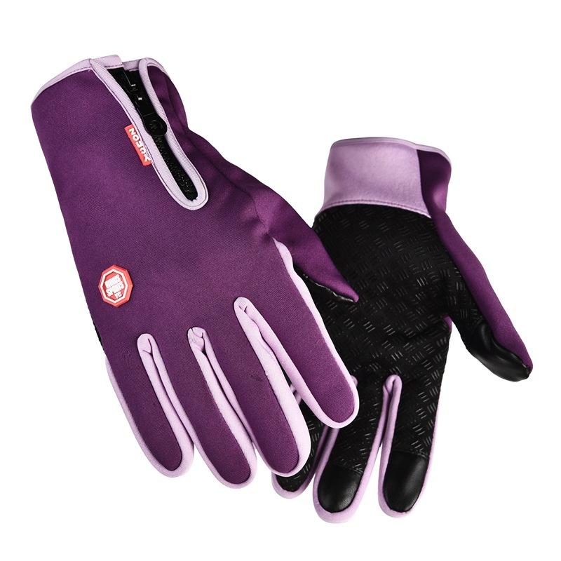 Rękawiczki zimowe dla mężczyzn i kobiet, ciepłe, taktyczne, wodoodporne, do ekranów dotykowych, do wędrówek, na narty, wędkarstwo, do jazdy na rowerze, na snowboard, antypoślizgowe.