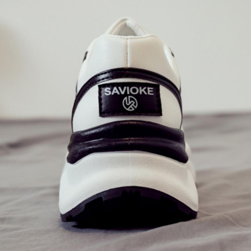 Versatile Little White Shoes Women's Sports and Leisure Dad Shoes Platform Shoes