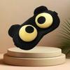 Cute Eye Mask for Sleep Soft Comfortable Sleep Mask Relieve Stress Fatigue Adjustable Straps Eye Shield for Travel Home Use