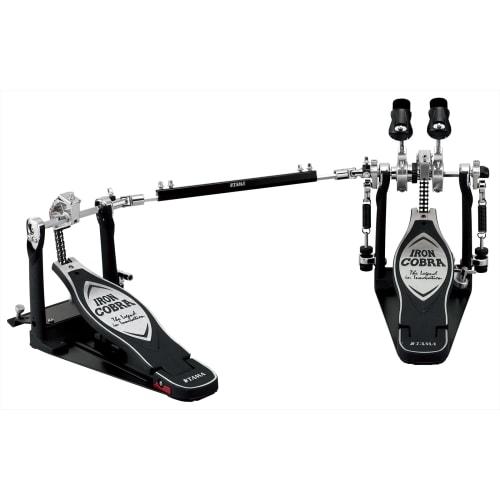 TAMA Ironcobra 900 Power Glide Twin Pedal with Carrying Bag (HP900PWZB)