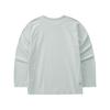 Skechers Outdoor Series Round Neck Pullover Letter Print Long Sleeve T-Shirt Men Tops Dawn-Blue-Gray L324M002-02VP